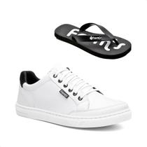 Kit Tênis + Chinelo Form's Masculino Liso Casual