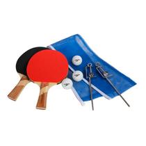 Kit Tênis De Mesa Ping Pong Speedo Duas Raquetes Rede Bolas