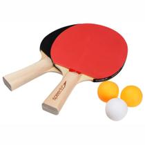 Kit Tênis de Mesa Star 1 Speedo 2 Raquetes e 3 Bolas