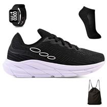 Kit Tenis Esportivo Academia + Mochila Bag + Meia e Relogio