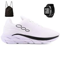 Kit Tenis Esportivo Unissex Academia + Mochila Bag e Relogio
