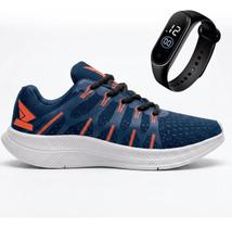 Kit Tênis Esportivo Unissex Corrida Antiderrapante + Relógio Kit Tênis Esportivo Unissex Corrida Antiderrapante + Relógio