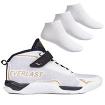 Kit Tênis Everlast Cave HI Masculino + 3 Pares de Meias