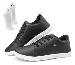 Kit Tenis Feminino Casual Delicado Enfermeira Confort + Meia