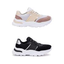 Kit Tênis Feminino Casual Esportivo Kit Tênis Feminino Casual Esportivo