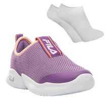 Kit Tênis Fila Funny Infantil + Par de Meia Kit Tênis Fila Funny Infantil + Par de Meia