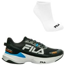 Kit Tênis Fila Recovery Masculino e Meia Kit Tênis Fila Recovery Masculino e Meia