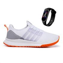 Kit Tênis FitPro Unissex Moda Fitness Para Treino Academia e Caminhada + Relógio Digital