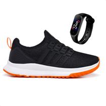 Kit Tênis FitPro Unissex Moda Fitness Para Treino Academia e Caminhada + Relógio Digital