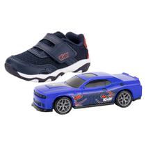Kit tênis infantil play + carrinho kidy 0070818 Kit tênis infantil play + carrinho kidy 0070818