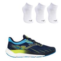 Kit Tênis Joma Super-Cross 7 Masculino + 3 Pares Meia Mizuno