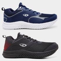 Kit Tênis Kurz Impacto 2 Pares Masculino