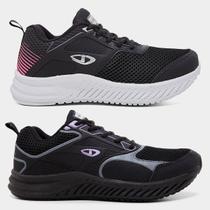 Kit Tênis Kurz Impacto com 2 Pares Feminino