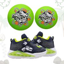 Kit Tenis Led Dino Rex + Bola Iniciação T8