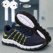 Kit Tênis Masculino Antiderrapante Forrado + Fone I12touch Bluetooth Kit Tênis Masculino Antiderrapante Forrado + Fone I12touch Bluetooth