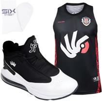 KIT Tênis Masculino Basquete + Camisa de Basquete e Meia