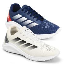 Kit Tênis Masculino Casual Esporte 2 Pares Básico Treino Caminhada Corrida