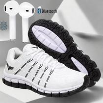 Kit Tênis Masculino Casual + Fone I12touch Bluetooth