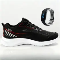 Kit Tênis Masculino Corrida Caminhada + Relógio Digital Esportivo Confortável