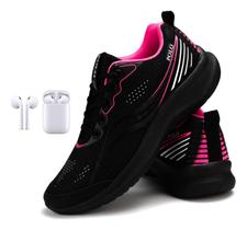 Kit Tenis Masculino Macio Confort Academia + Fone De Ouvido Kit Tenis Masculino Macio Confort Academia + Fone De Ouvido