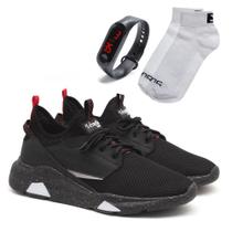 Kit Tênis Meia Venetto Caminhada + Relógio Digital + Meias Kit Tênis Meia Venetto Caminhada + Relógio Digital + Meias