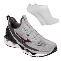 Kit Tênis Mizuno Wave Endeavor Masculino + Par de Meia