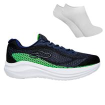 Kit Tênis Olympikus Soma Unissex + Par De Meia Kit Tênis Olympikus Soma Unissex + Par De Meia