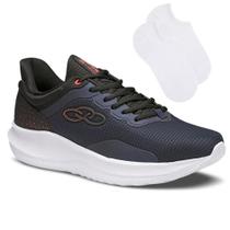 Kit Tênis Olympikus Zex Masculino + Par de Meia Kit Tênis Olympikus Zex Masculino + Par de Meia