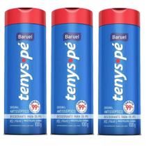 Kit Tenis Pé Baruel Original 100 gr C/3 Unds