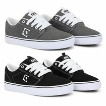 KIT Tênis QIX Combat 3 Vulcan 07 Cor:Preto/Branco e Grafite/BrancoTamanho:35