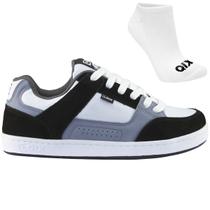 Kit Tênis Qix Skate Retrô AM e Meia Kit Tênis Qix Skate Retrô AM e Meia