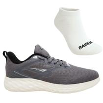 Kit Tênis Rainha Drive IV Masculino e Meia Kit Tênis Rainha Drive IV Masculino e Meia