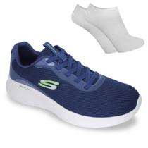 Kit Tênis Skechers Skech-Lite Pro Ledger Masculino + Par de Meia