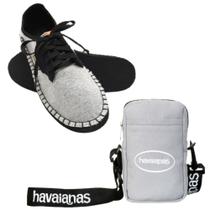 Kit Tênis Sneaker Havaianas + Bag Feminina Masculino Envio Imediato