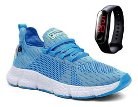 Kit Tênis Unissex Xtreme Fit Academia Exercício Funcional Caminhada e Corrida + Relógio Digital