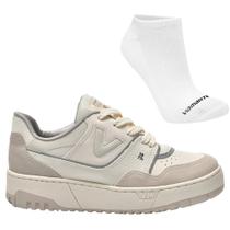 Kit Tênis Via Marte 042-022 Feminino e Meia