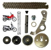 Kit Tensor Coroa Corrente Comando Biz 110i Pop 110i