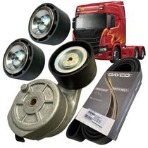 Kit Tensor Correia Polias Caminhão Scania Ntg 2019 Em Diante