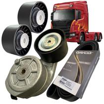 Kit Tensor Correia Polias Caminhão Scania Ntg 2019 Em Diante