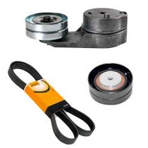Kit Tensor Polia Correia Anternador S10 MWM 2.8 2000 até 2011 Com Ar Condicionado