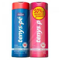 Kit Tenys Pé Baruel Original + Woman Talco 100g