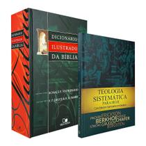 Kit Teológico Teologia Sistemática para Hoje em Quadros + Dicionário Ilustrado da Bíblia