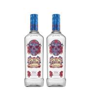 Kit Tequila Jose Cuervo Especial Silver Calavera 750ml 2uni