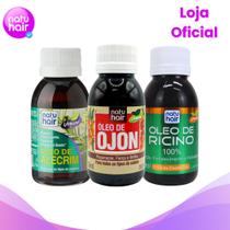 Kit Terapia Capilar Óleo de Rícino Ojon Alecrim Natuhair 60ml