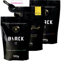 KiT Tereré 3 Pacotes Black Erva Mate Personalizado Gourmet Premium Escolha sua Combinação