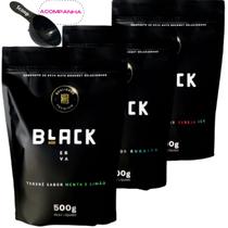 KiT Tereré 3 Pacotes Black Erva Mate Personalizado Gourmet Premium Escolha sua Combinação