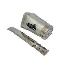 Kit tereré cuia copo redondo 300ml alumínio boca quadrada + bomba tela super premium extra larga prata 20cm + escova Kit tereré cuia copo redondo 300ml alumínio boca quadrada + bomba tela super premium extra larga prata 20cm + escova