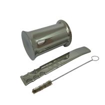 Kit tereré cuia copo redondo ferradura 300ml + bomba super premium tela 20cm + escova Kit tereré cuia copo redondo ferradura 300ml + bomba super premium tela 20cm + escova