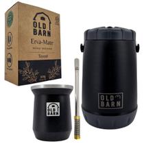 Kit Tereré Old Barn Completo Garrafa 2,5L Cuia Alumínio