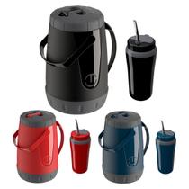 Kit Tereré Térmico Garrafa 2,5L + Copo 650 Ml Unitermi